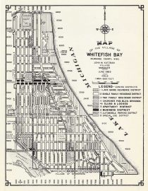Whitefish Bay Suburb (Image courtesy of the Wisconsin Historical Society).
