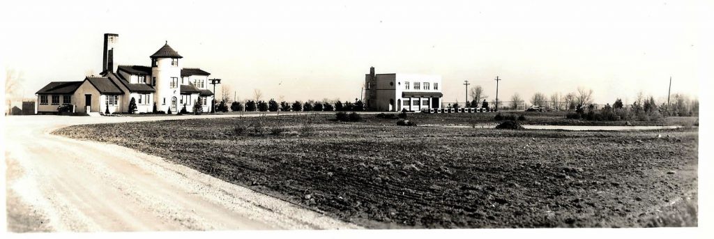 After the Fromm’s successfully supported development of a distemper vaccine in foxes, they started Fromm Laboratories as a commercial venture on their second property between Grafton and Thiensville, c. 1940s. Photograph courtesy of the Oazaukee County Historical Society.