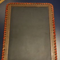 a photo of a slate tablet