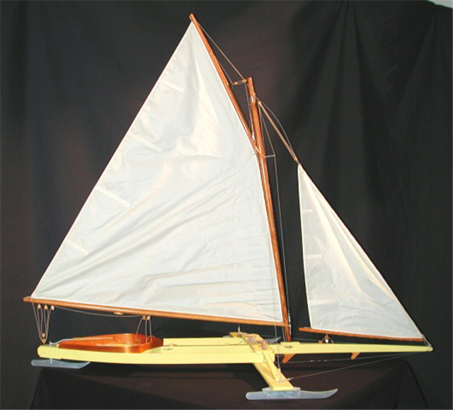 Read more about the article OBJECT HISTORY: Madison-Style Ice Boat Model