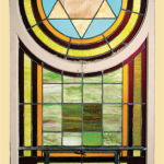 Window of the Adas Israel Synagogue