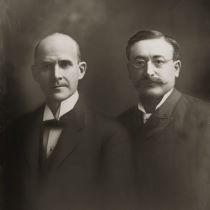 Portrait of Eugene Debs and Victor Berger