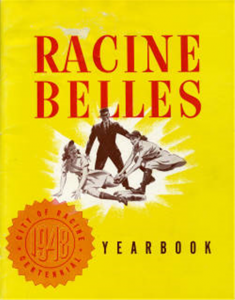 Cover of the 1948 Racine Belles Yearbook