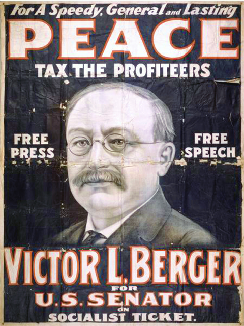 Read more about the article OBJECT HISTORY: Victor Berger Campaign Banner