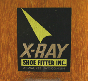 X-Ray Shoe Fitter Inc., Logo. 