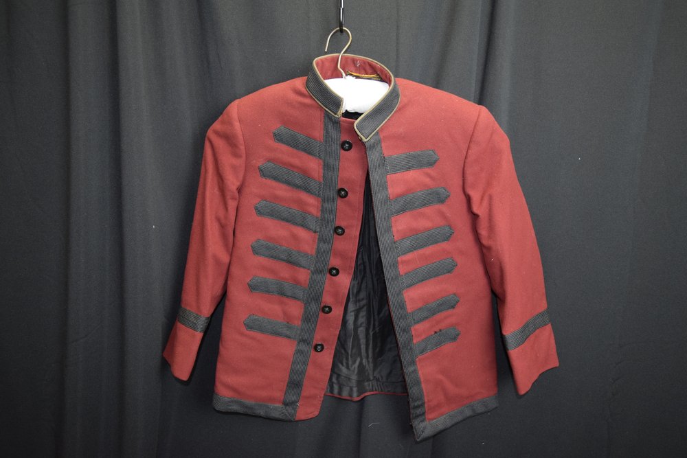 Usher's Uniform Coat, from the collection of the Sauk County Historical Society.