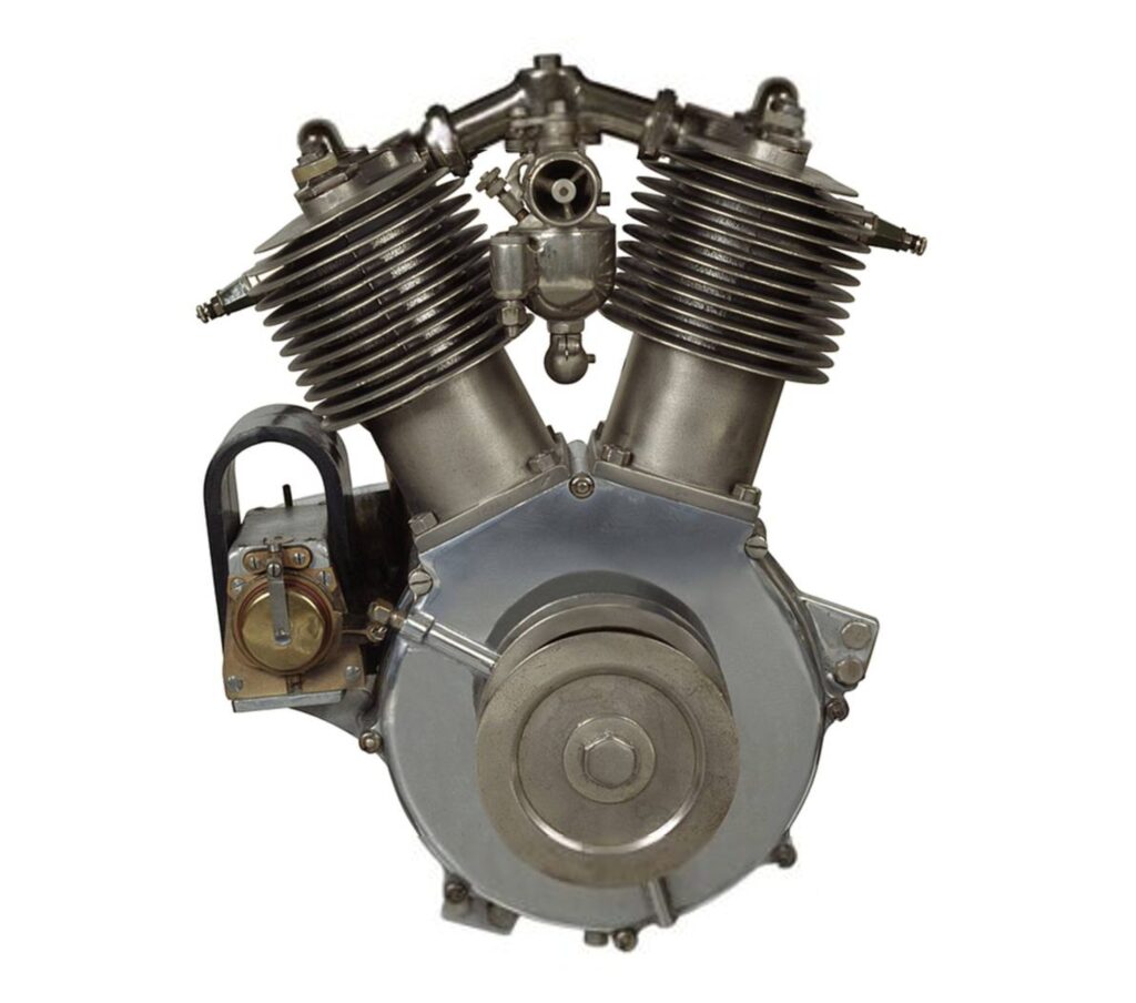 Photo of the Harley-Davidson V-Twin Engine