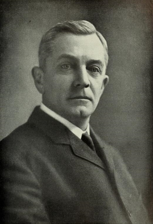 Quarter-length portrait of James Huff Stout