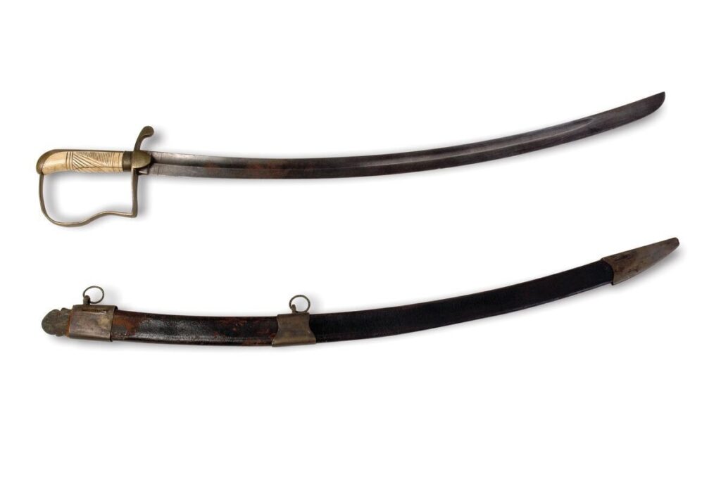 Calvary sword and scabbard.