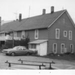 A 1980 photograph of a former cheese factory building.