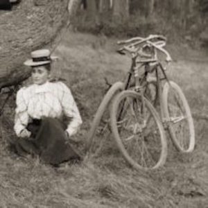 1890s woman on bicycle-square-210x210-1