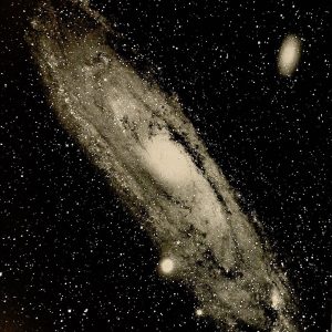 An image of a nebula taken by the Yerkes Telescope