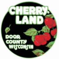 Cherryland Door County Wisconsin Sticker