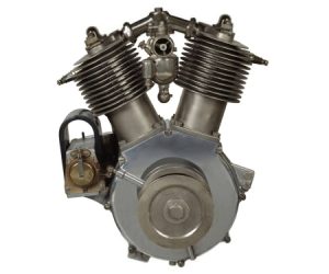 Photo of the Harley-Davidson V-Twin Engine