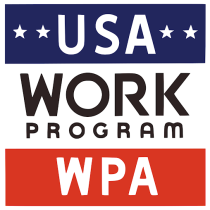 An official WPA poster. Photo courtesy of Wikimedia commons.